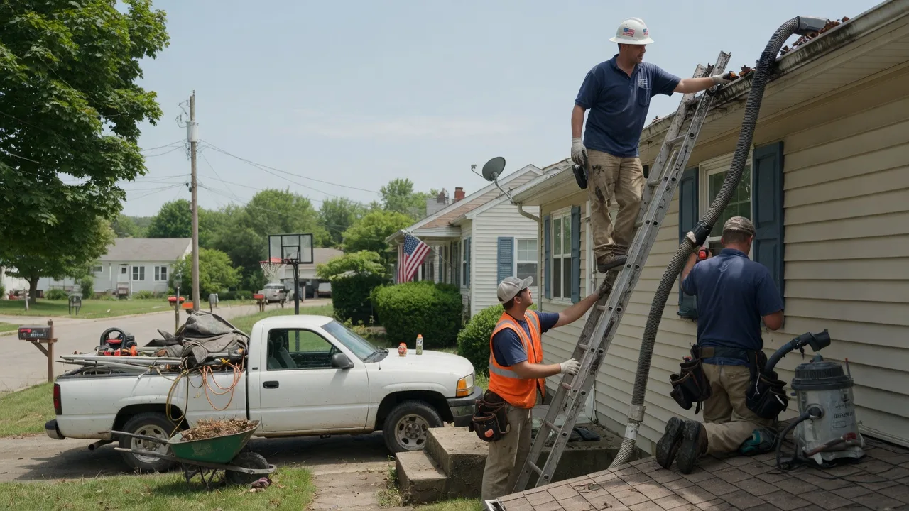Gutter Installation in Stonefort, IL near me
